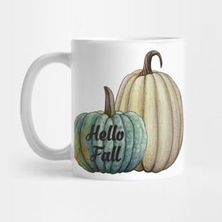 Hello Fall Season Thanksgiving and Fall Color Lovers Mug